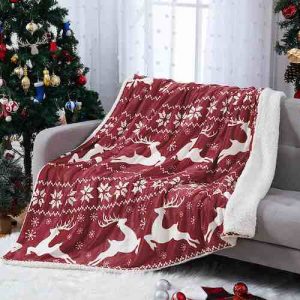 idee-come-addobbare-soggiorno-natale-coperta-natalizia