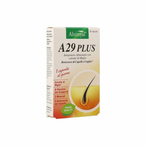 A29 Plus integratore alimentare per unghie e capelli 30 capsule