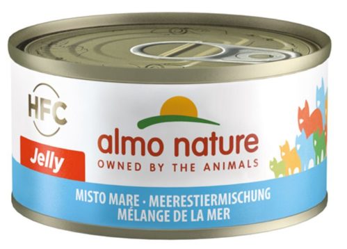 Almo Nature HFC Jelly Cibo Umido Mistomare Per Gatti Adulti Lattina 70g