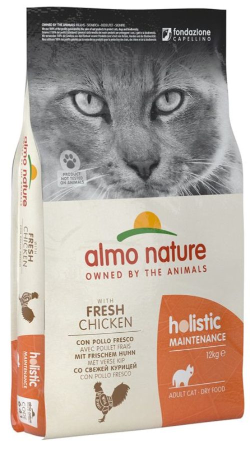 Almo Nature Holistic Maintenance Pollo Fresco alimento secco per gatti adulti 12kg