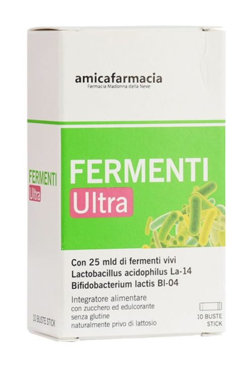 Amicafarmacia Fermenti Ultra 25MLD fermenti lattici 10 bustine