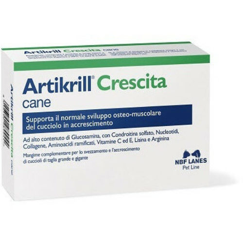 Artikrill Crescita Mangime Complementare Cane 30 Compresse