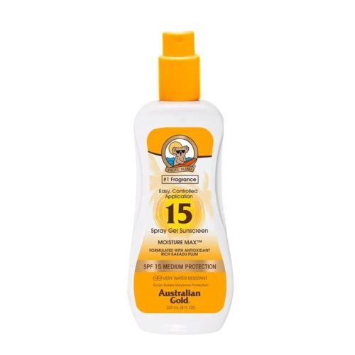 Australian Gold Protezione solare SPF15 Spray Gel chiari 237ml