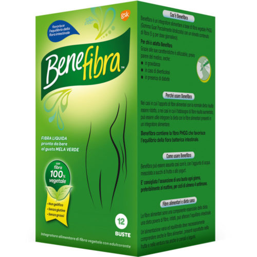 Benefibra Liquido Integratore Intestino Fibre Vegetali Gonfiore Addominale Colon Irritabile 12 Bst