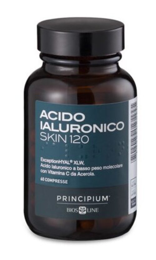 Biosline Principium Acido Ialuronico Skin 120 integratore per la pelle 60 compresse