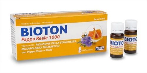 Bioton Pappa Reale Integratore Alimentare cambi di stagione 100 14 flaconcini 10ml