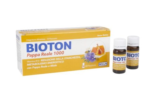 Bioton Pappa Reale Integratore Alimentare cambi di stagione 100 14 flaconcini 10ml