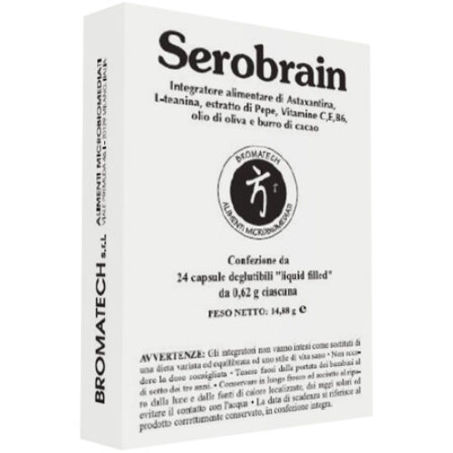 Bromatech Serobrain effetto nutritivo-fisiologico 24 capsule