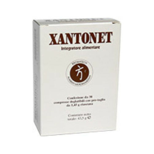 Bromatech Xantonet per la corretta funzionalità dell'intestino 30 compresse deglutibili