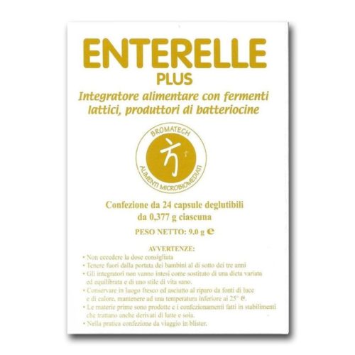 Bromathec Enterelle Plus benessere della flora intestinale 24 capsule