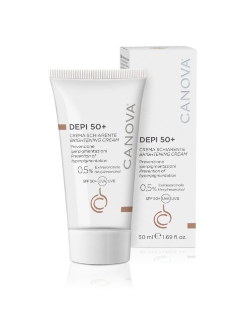 Canova Depi 50+ Crema viso depigmentate con protezione 50ml