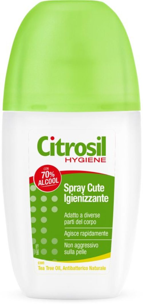 Citrosil Hygiene Spray Cute Igienizzante per diverse parti del corpo con antibatterico naturale 75ml