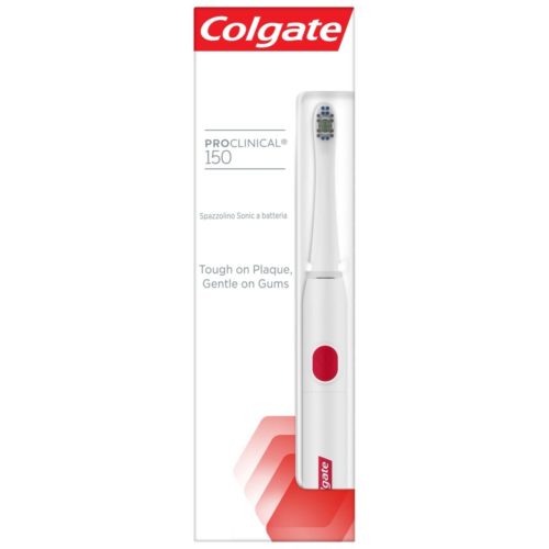 Colgate spazzolino a batteria Pro Clinical 150 per una pulizia avanzata e delicata