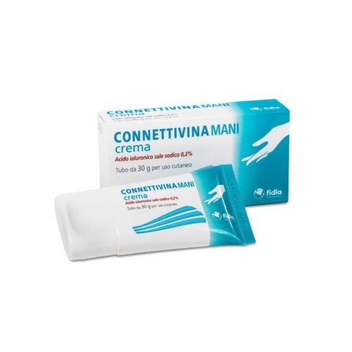 Connettivina Mani Crema acido ialuronico sale 0,2% 30g uso cutaneo