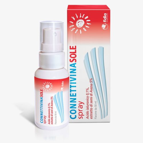 Connettivina Sole spray scottature ed eritemi solari 50ml