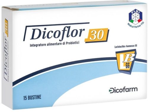 Dicoflor 30 integratore alimentare di fermenti lattici vivi 15 bustine