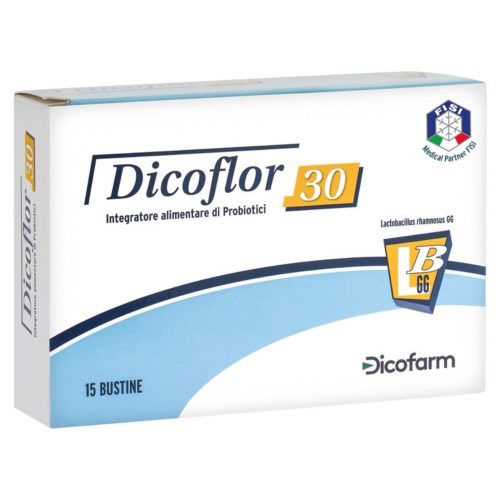 Dicoflor 30 integratore alimentare di fermenti lattici vivi 15 bustine