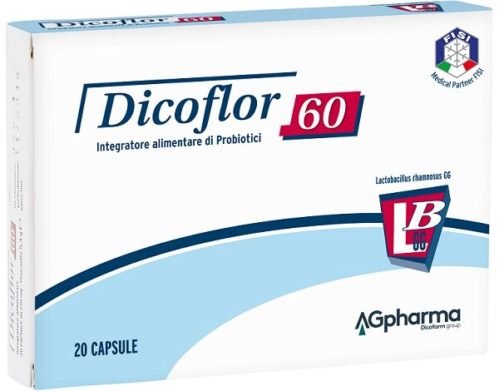 Dicoflor 60 integratore di fermenti lattici vivi 20 capsule