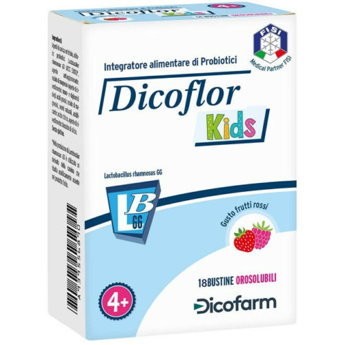 Dicoflor Kids integratore probiotico 18 bustine