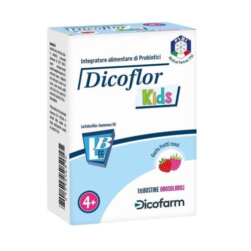 Dicoflor Kids integratore probiotico 18 bustine