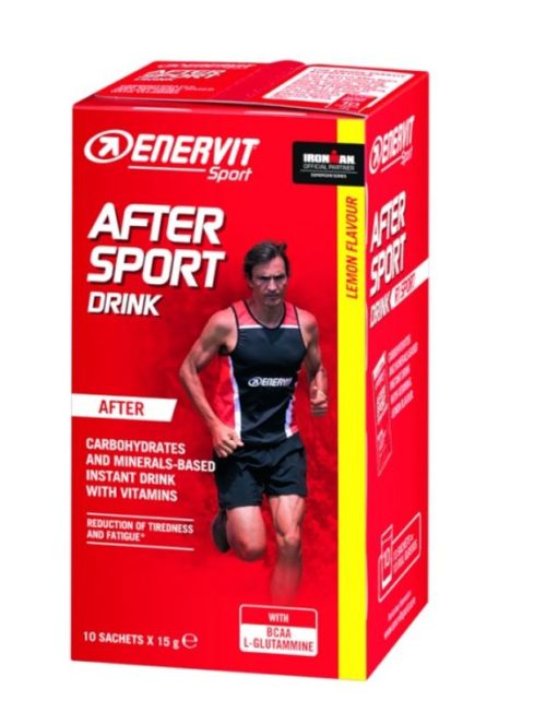 Enervit drink r1 sport bevanda istantanea a base di carboidrati gusto limone 10 bustine 15g