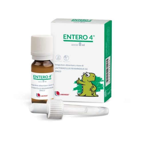 Entero 4 Gocce per il benessere intestinale 8ml