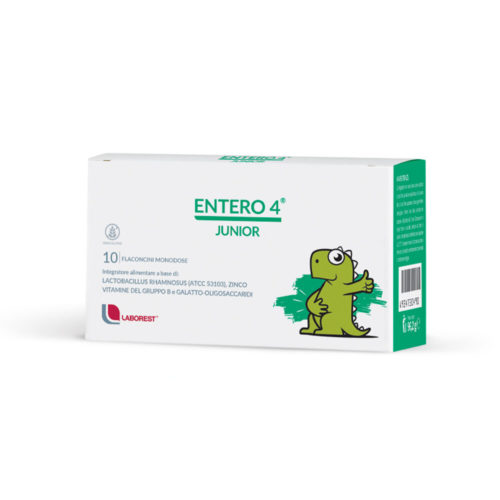 Entero 4 Junior benessere intestinale 10 flaconcini