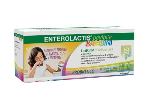 Enterolactis Bevibile Bambini 12 Flaconi 10ml