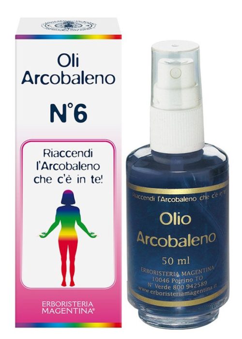 Erboristeria Magentina Olio Arcobaleno N.6 Indaco Luce 50ml