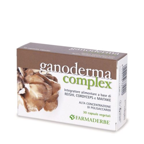Farmaderbe Ganoderma Complex utile nei cambi di stagione 30 capsule