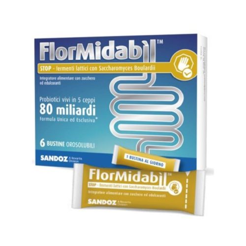 FlorMidabil Stop 80 miliardi 6 Bustine Orosolubili