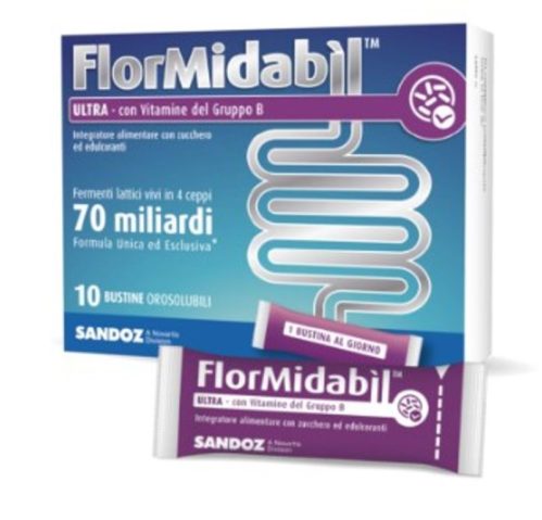 Flormidabil ultra per l'equilibrio della flora intestinale 10 bustine orsosolubili