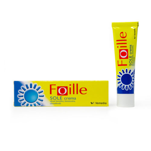 Foille Sole Crema per ustioni solari ed eritemi 30g