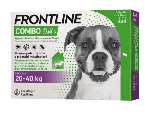 Frontline combo antiparassitario per cani 20-40kg