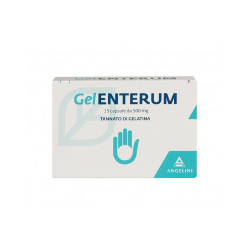 Gelenterum Adulti Tannato Gelatina 15 Capsule 500mg Prezzo