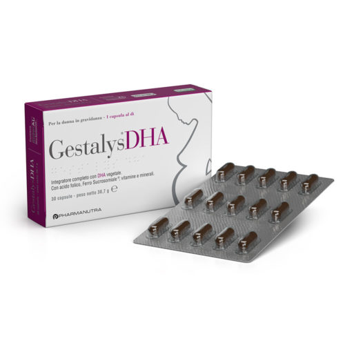 Gestalys DHA integratore adatto a donne in gravidanza 30 capsule