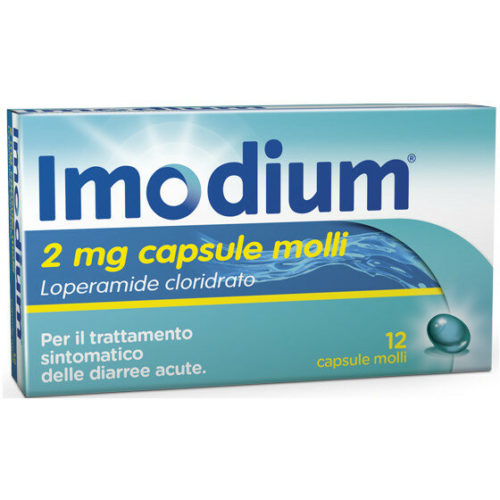 Imodium Diarrea Acuta 12 Capsule Molli