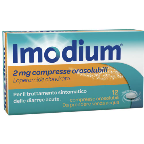 Imodium Diarrea Acuta 12 Compresse Orosolubili