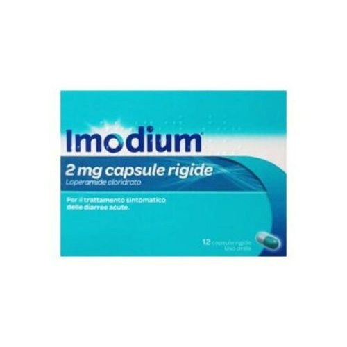 Imodium Diarrea occasionale acuta 12 Compresse