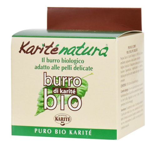 Karité Natura Burro di Karité Biologico Viso e Corpo per le Pelli più Delicate 100ml