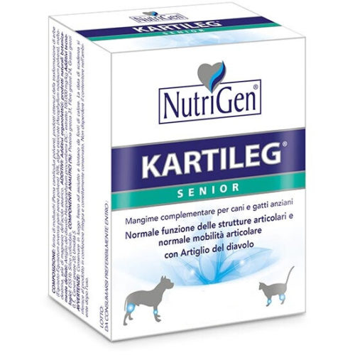 Kartileg Senior Mangime Complementare Per Cani E Gatti Anziani 60 Tavolette