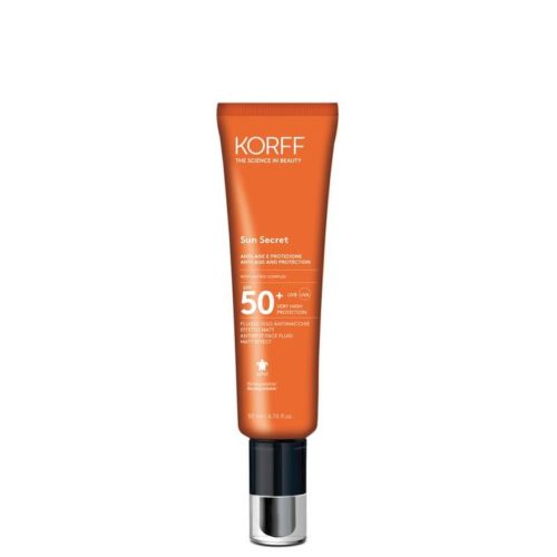 Korff Sun Secret Fluido Viso SPF50+ Antimacchie effetto Matt 50ml