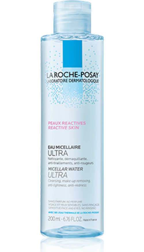 La Roche-Posay Detergente Viso Acqua Micellare per pelle reattiva 200 ml