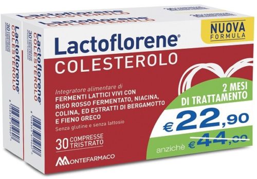 Lactoflorene Colesterolo 30+30 Compresse