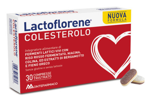 Lactoflorene Colesterolo integratore alimentare 30 compresse