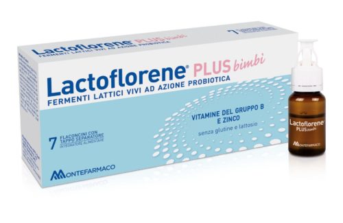 Lactoflorene Plus Bimbi fermenti lattici per bambini 7 flaconcini