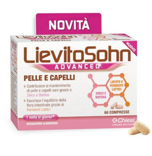 LievitoSohn Advanced pelle e capelli 60 compresse