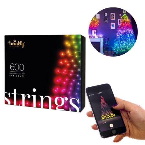 Luci di Natale Smart 600 LED RGB II generazione Twinkly