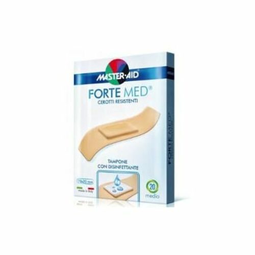 Master Aid Forte Med 20 strip elevata protezione formato Medio