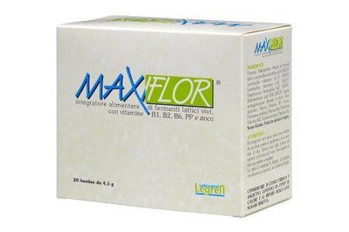 Maxiflor fermenti lattici vivi e vitamine 20 bustine